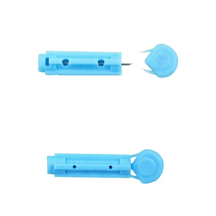 Disposable Blood Lancet 23G 28G Blood Sugar Testing Pen Type
