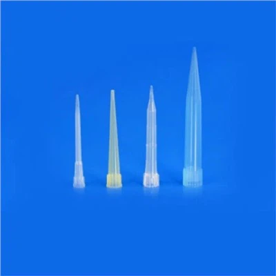 Pipetka uchlari Bir martali ishlatiladigan plastik pipetka uchlari