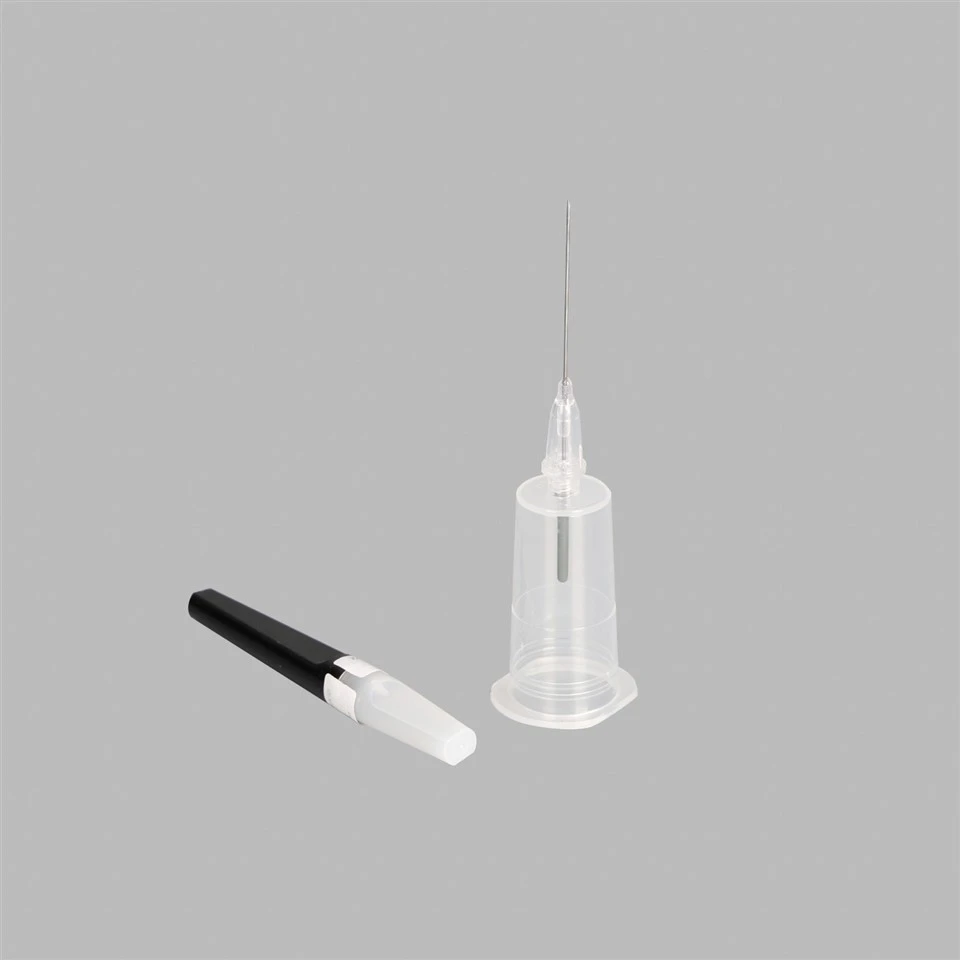 Blood-Collecting Needles Visible Flashback Type