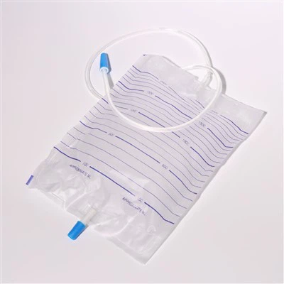 500ml/1000ml/2000ml katta sig'imli siydik qoplari -Qaytishga qarshi klapanli xavfsiz steril siydik xaltasi. Eng yaxshi narx, yuqori sifatli