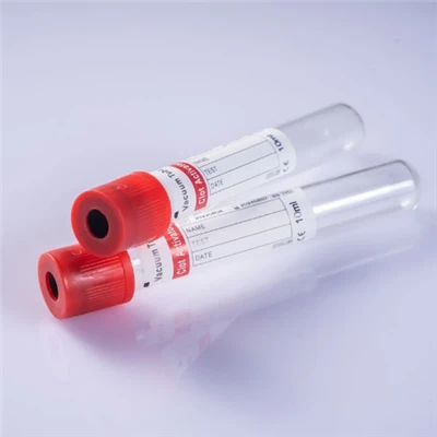 Qon kollektori va gel tezkor qon ivish serum naychasi bilan qon yig'ish naychasi