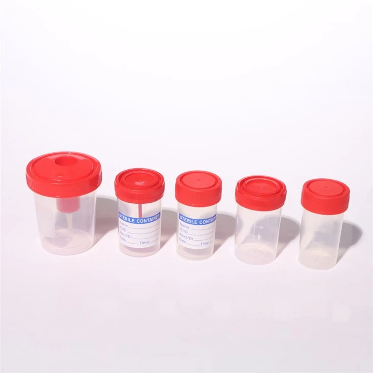 Bir martali ishlatiladigan siydik idishi 40,60,120ml